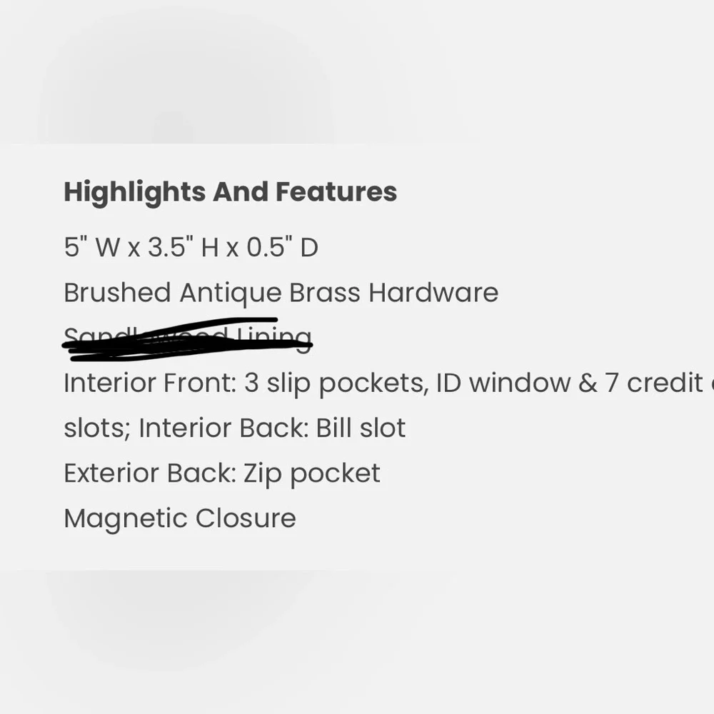 Hobo Jill Tri-Fold Wallet - Picture 7 of 7